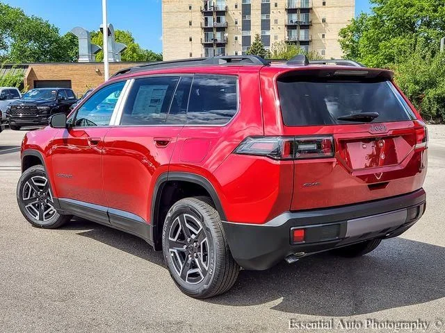 New 2026 Red Hot Pearl-Coat Exterior Paint Jeep Limited image 7