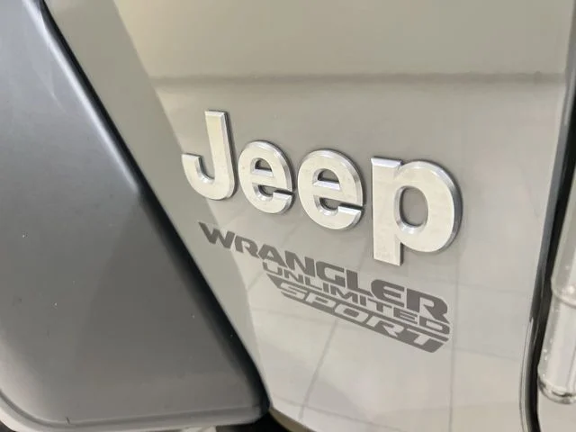 Certified Used 2021 Gray Jeep Unlimited Sport image 28