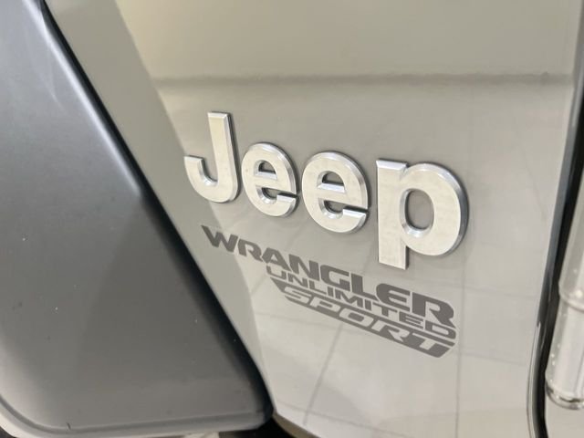 Used 2021 Gray Jeep Unlimited Sport image 28