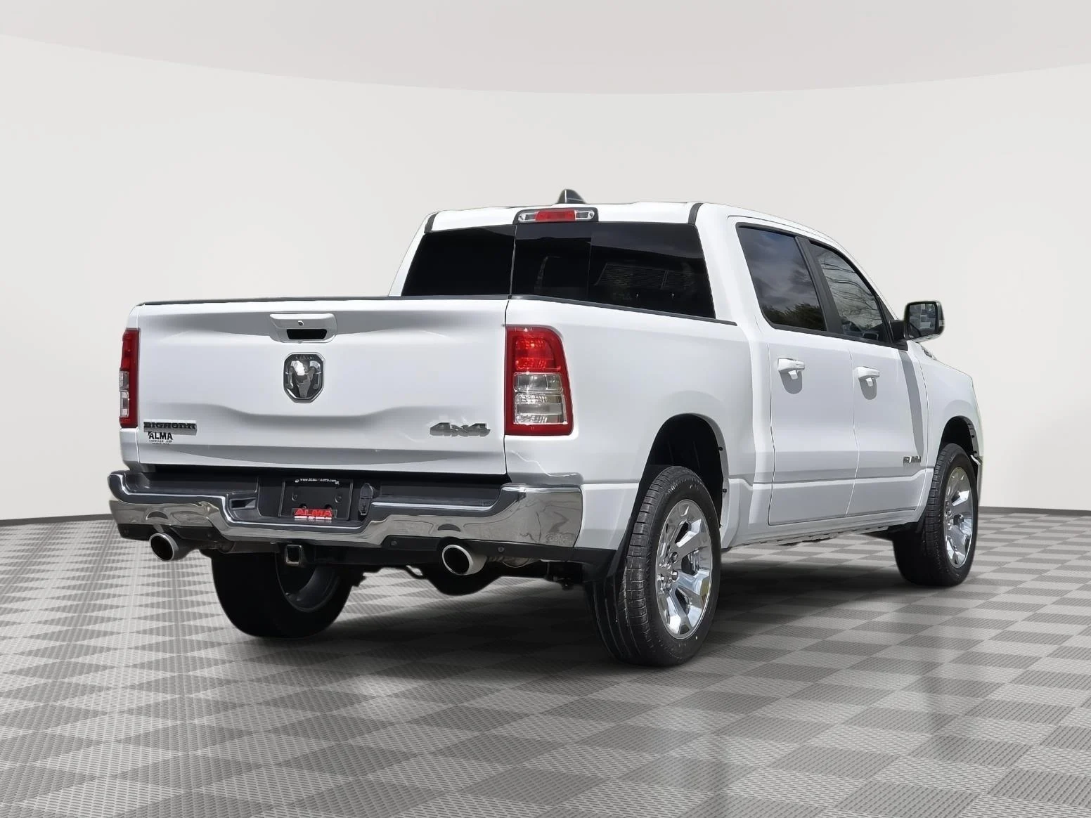 Used 2022 Bright White Clearcoat Ram Big Horn image 7