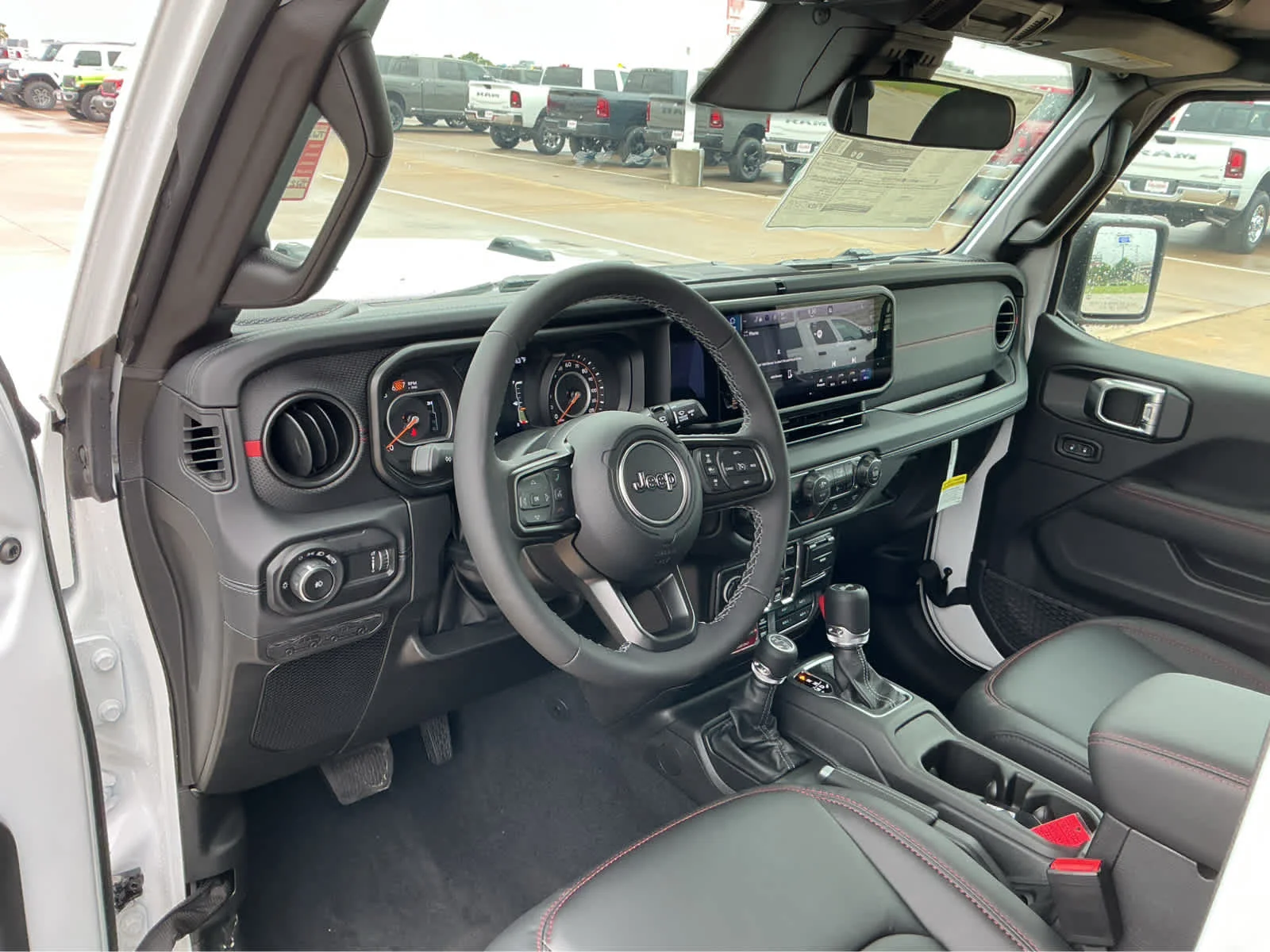 New 2026 Bright White Clearcoat Jeep Rubicon image 13