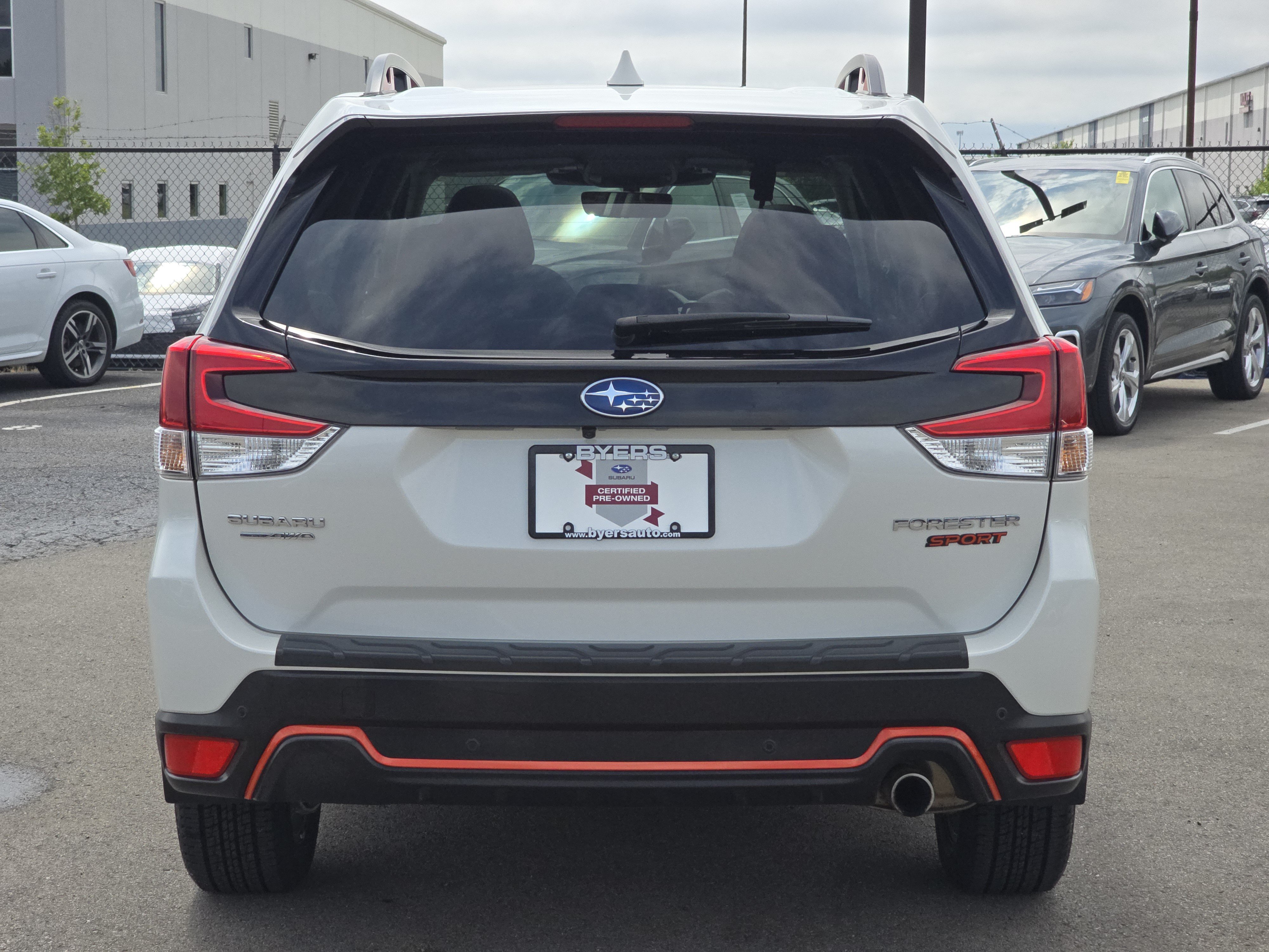 Certified Used 2022 Crystal White Pearl Subaru Sport image 6