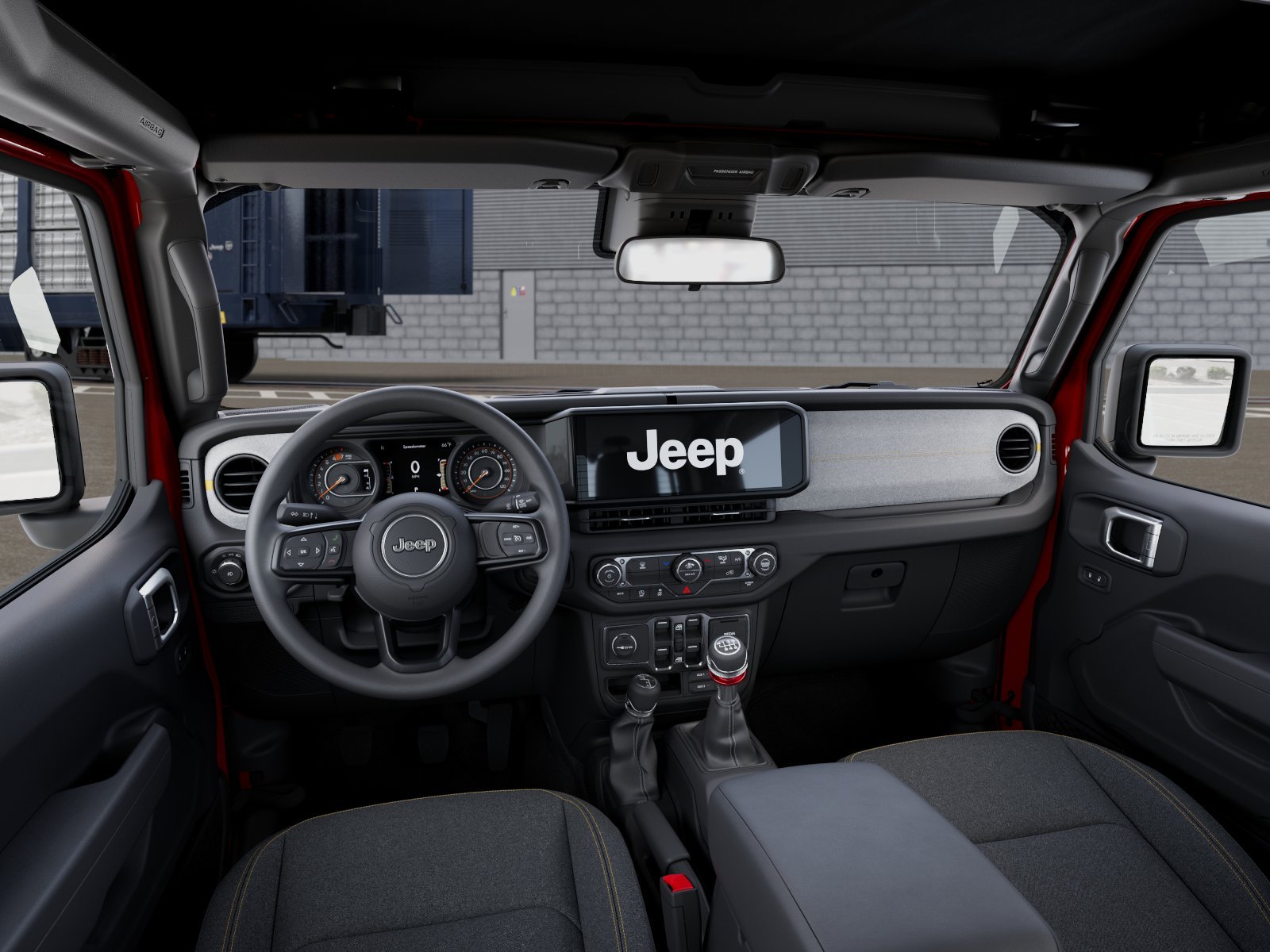 New 2027 Firecracker Red Clear-Coat Paint Jeep Sport image 8