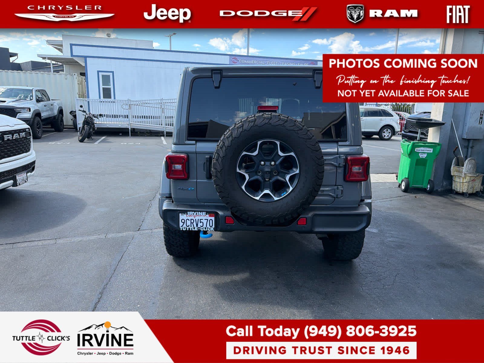 Used 2022 Sting-Gray Clearcoat Jeep Unlimited Rubicon image 5