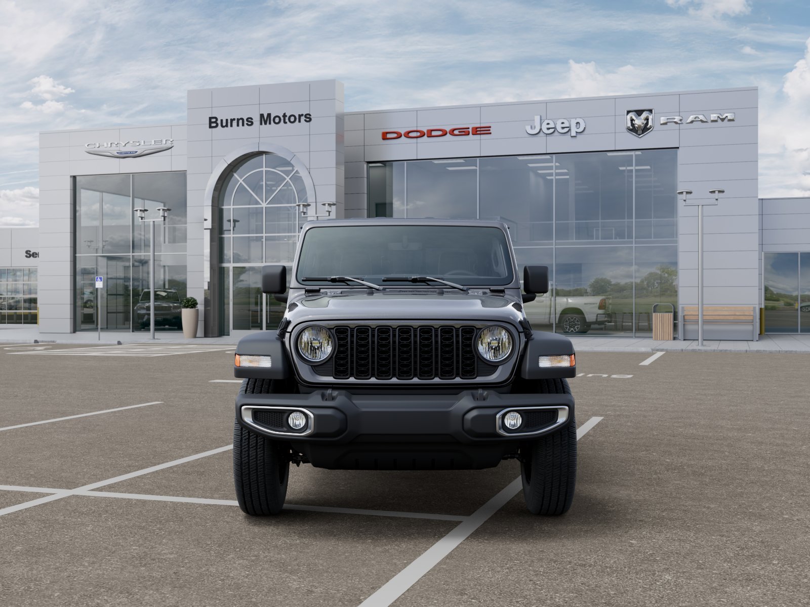 New 2026 Granite Crystal Metallic Clear-Coat Exterior Paint Jeep Sport image 47