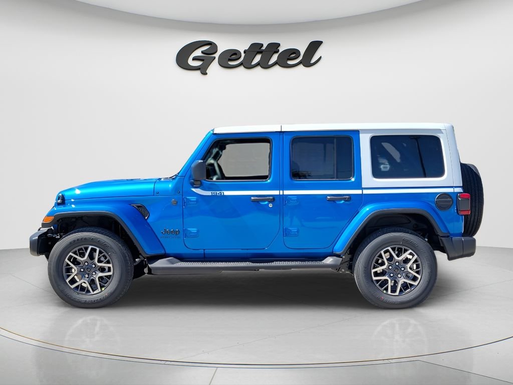New 2026 Hydro Blue Pearl-Coat Exterior Paint Jeep Sahara image 8