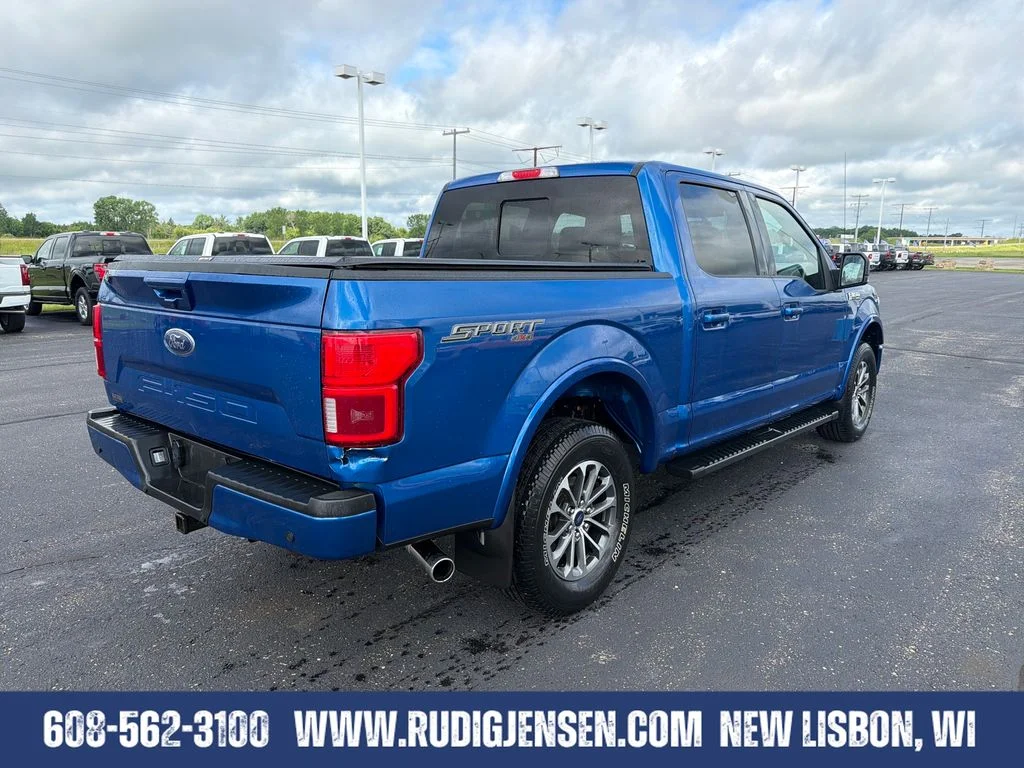 Used 2018 Blue Ford Lariat image 6