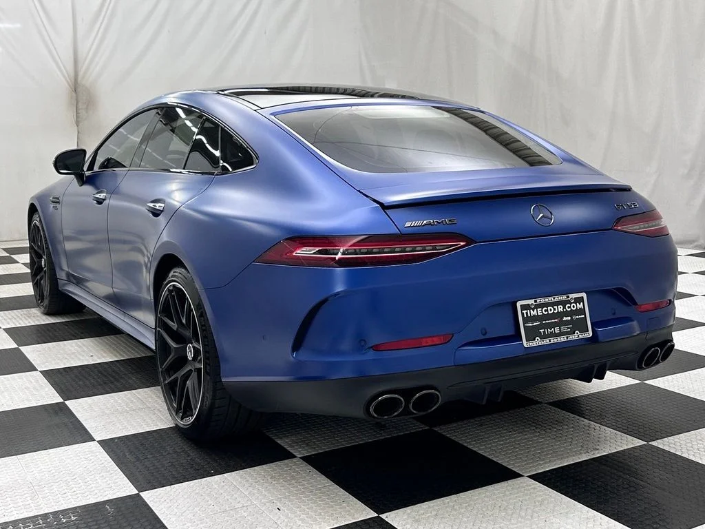 Used 2022 Blue Mercedes-Benz Base image 5