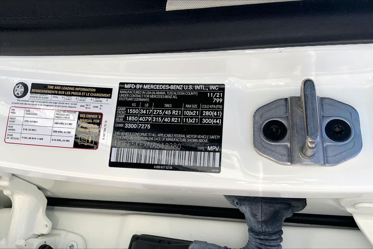 Used 2022 MANUFAKTUR Diamond White Bright Mercedes-Benz GLS 450 image 37