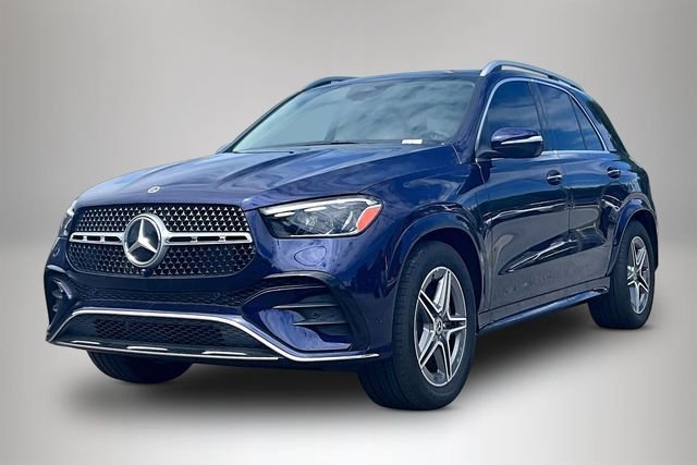 Used 2025 Blue Mercedes-Benz GLE 350 image 2