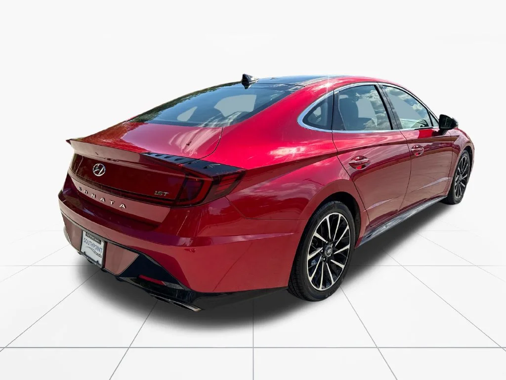 Used 2020 Calypso Red Hyundai SEL Plus image 8