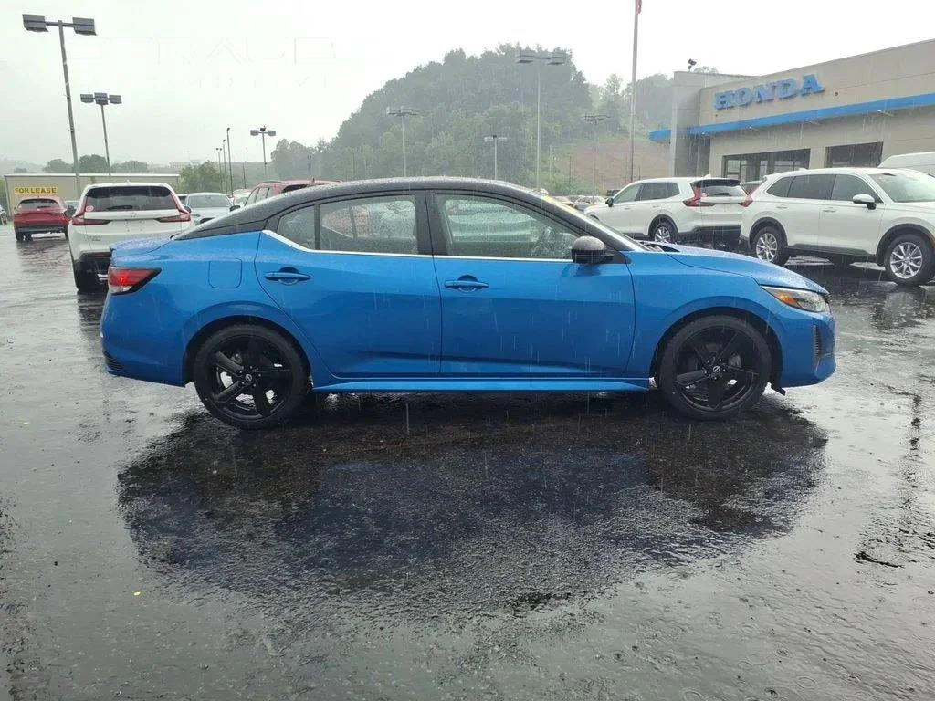 Used 2025 Electric Blue Metallic/Super Black Nissan SR image 8