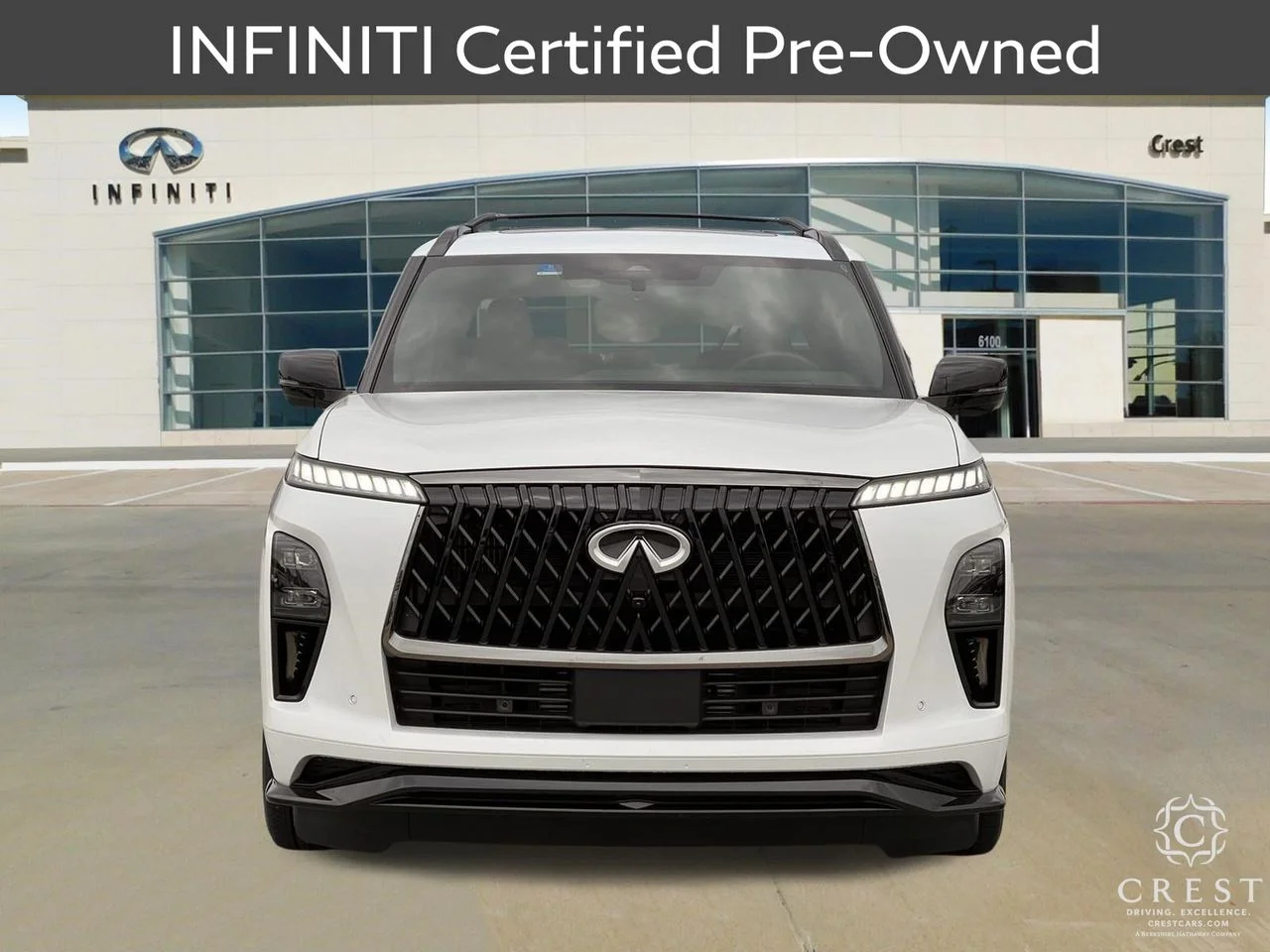 Certified Used 2026 Radiant White INFINITI SPORT image 10