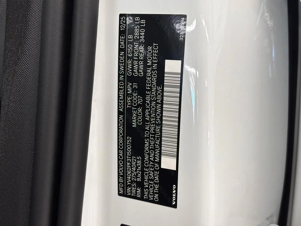 New 2026 Crystal White Volvo Ultra image 26