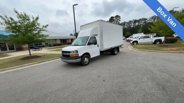 Used 2023 White Chevrolet Work Van image 1