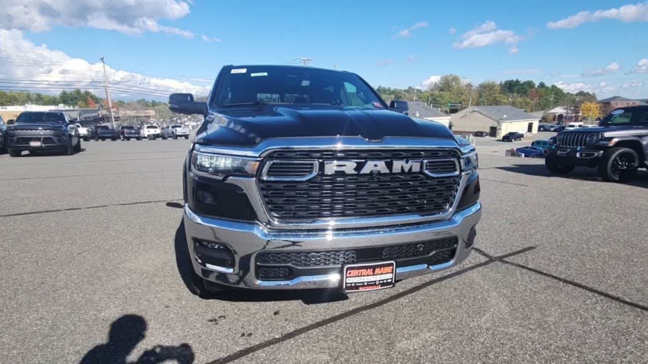 New 2027 Diamond Black Crystal Pearl-Coat Exterior Paint RAM Big Horn image 3