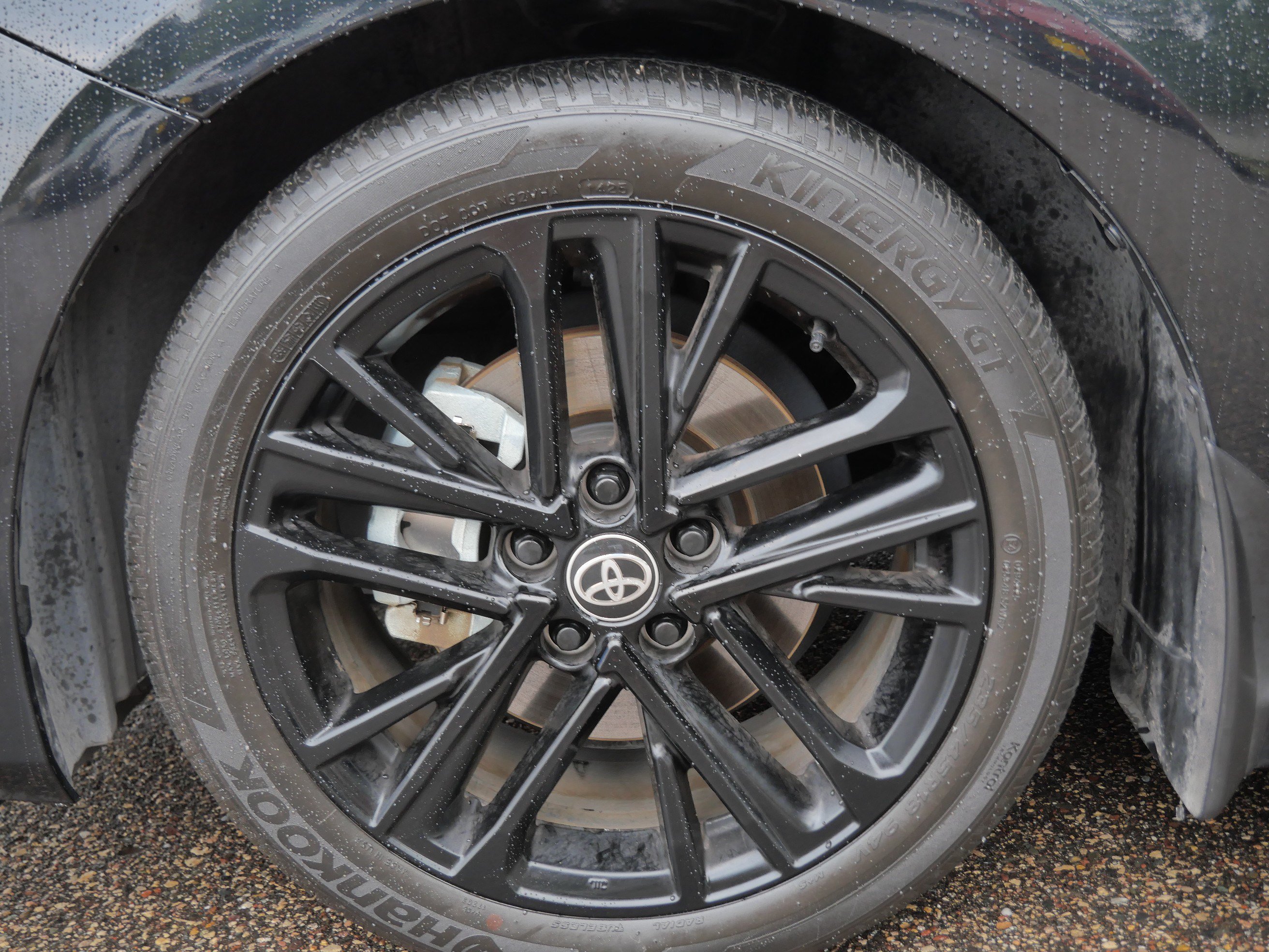 Used 2025 Midnight Black Metallic Toyota SE image 16