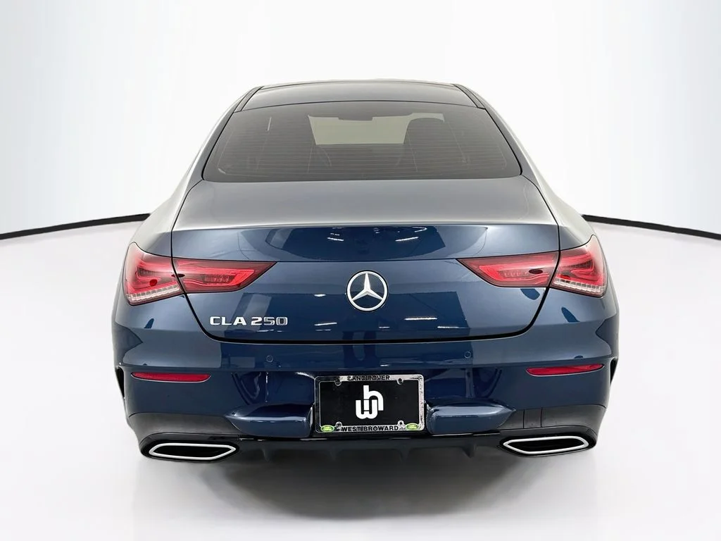 Used 2021 Blue Mercedes-Benz CLA 250 image 6