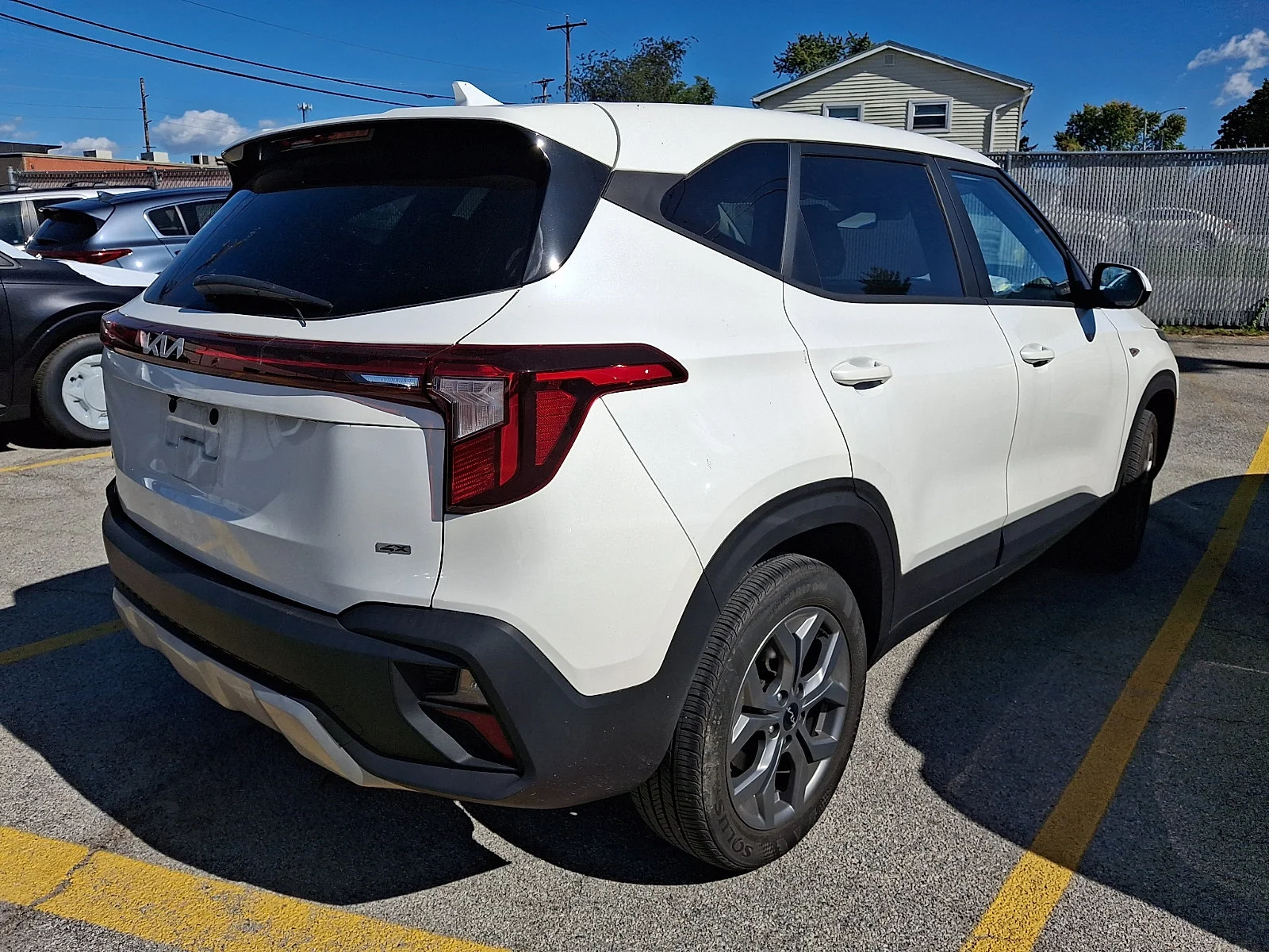 Certified Used 2024 White Kia LX image 7