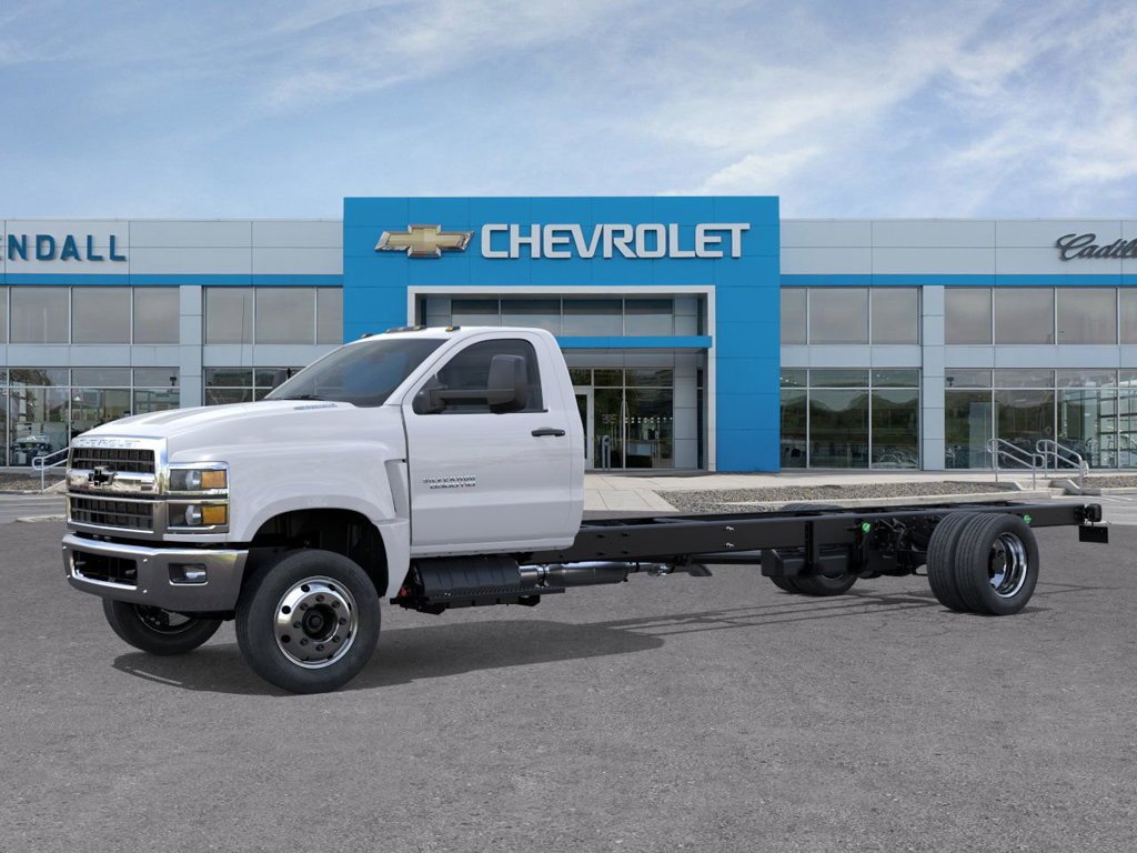 New 2025 Summit White Chevrolet Work Truck image 2