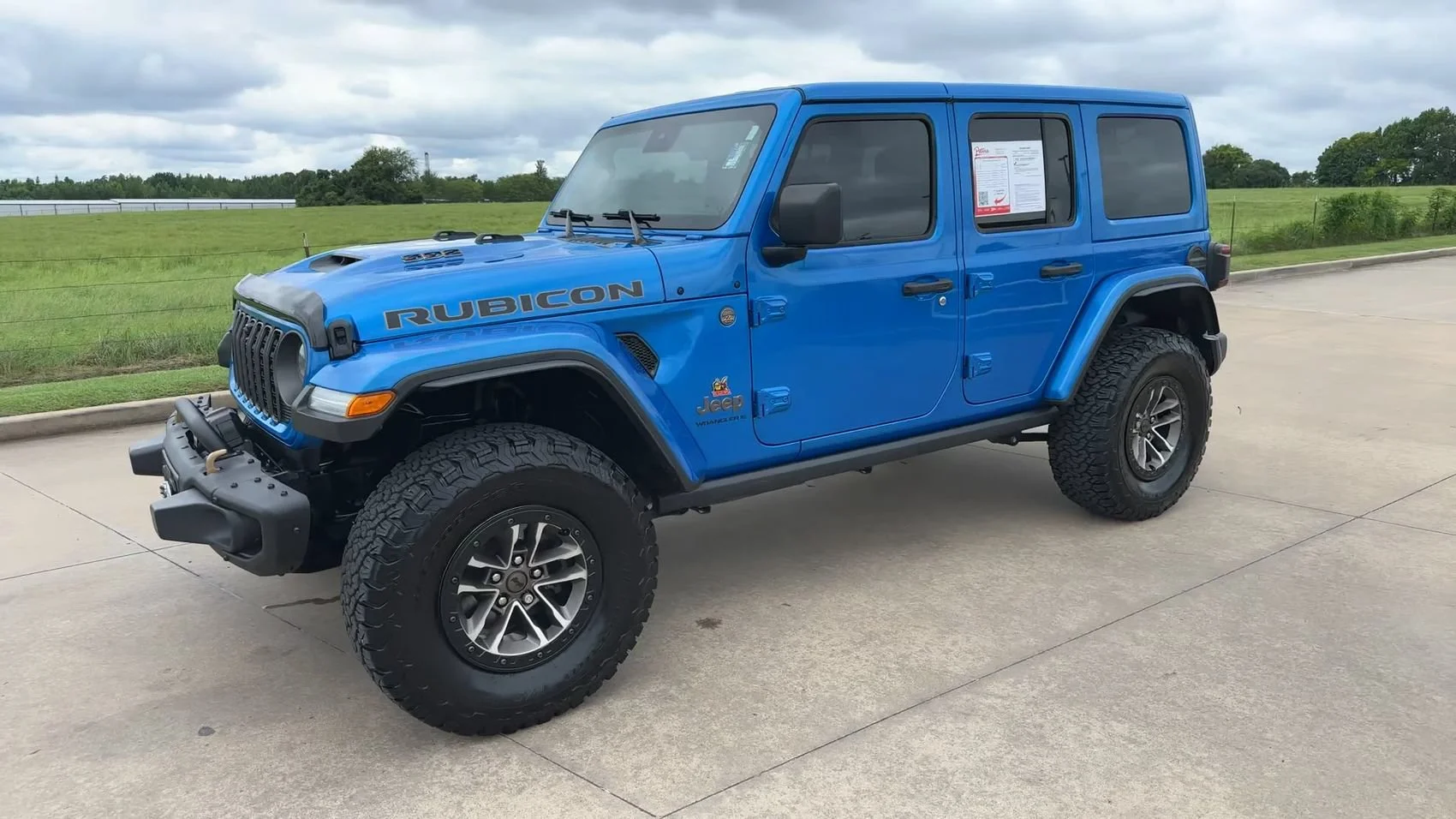 Used 2024 Hydro Blue Pearlcoat Jeep Rubicon 392 image 5