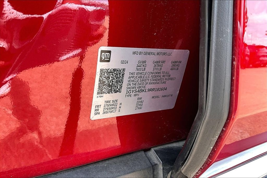 Used 2024 Red Cadillac Premium Luxury image 35