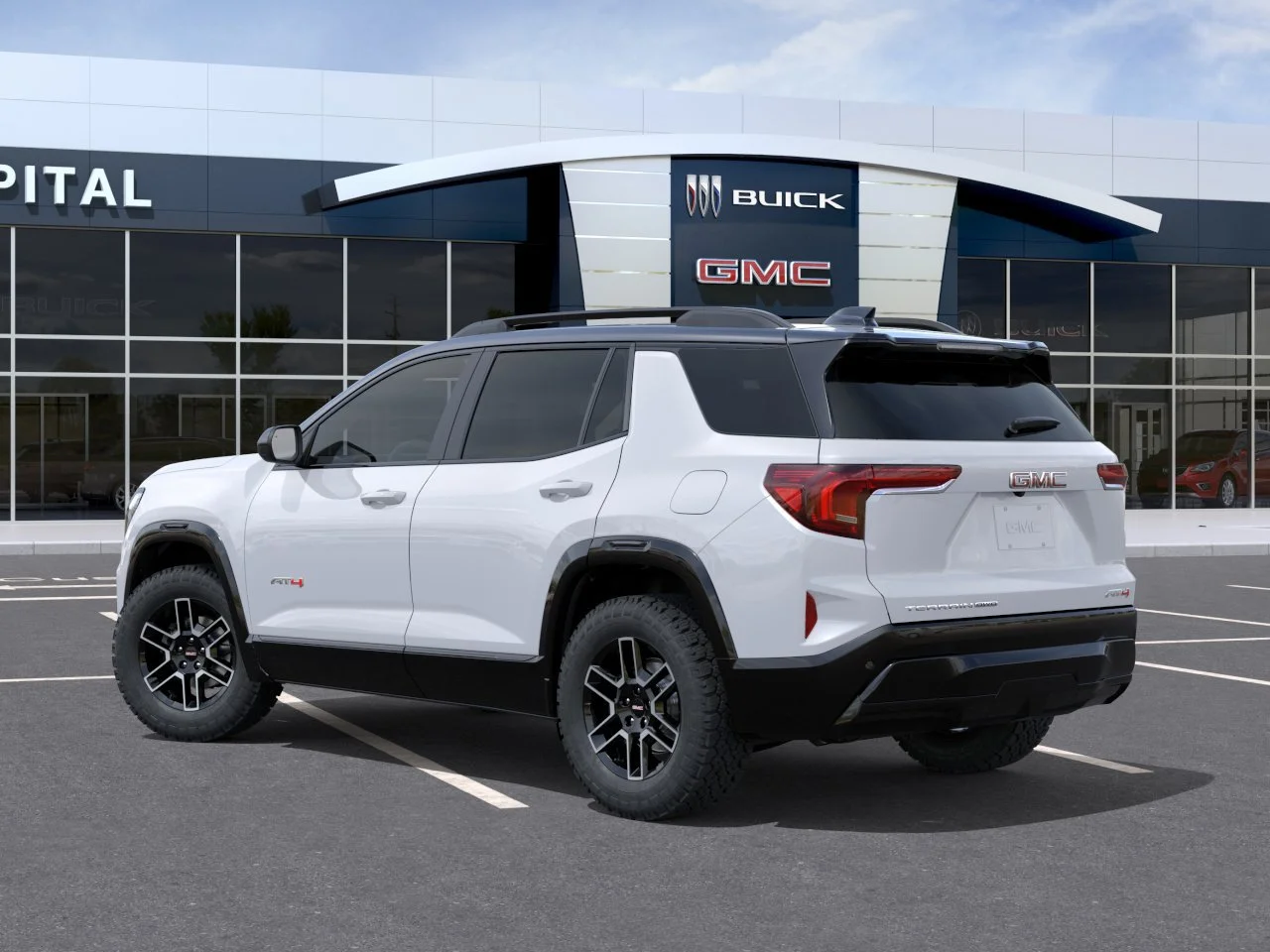 New 2027 Summit White GMC AWD AT4 image 4