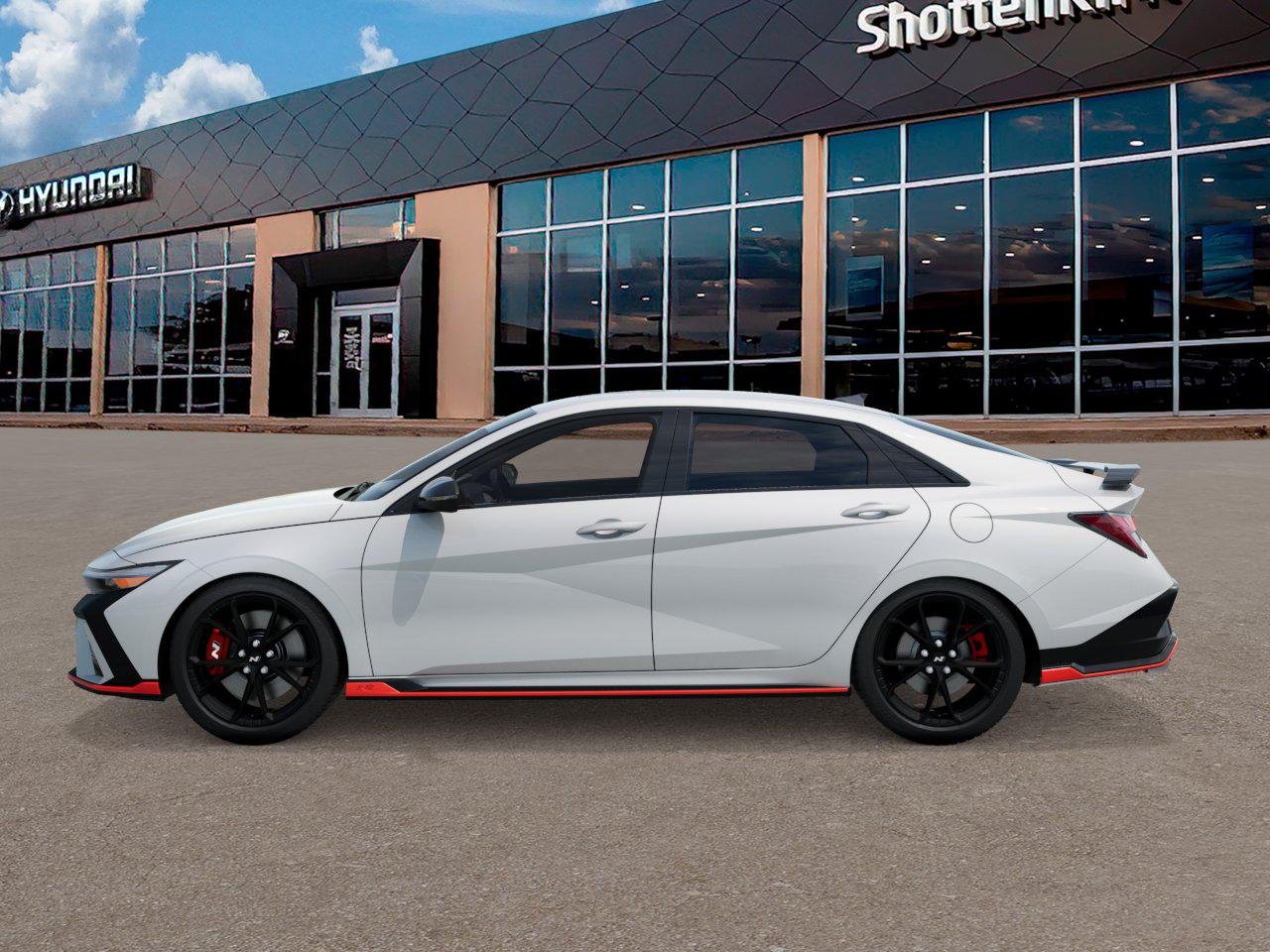 New 2026 White Hyundai Sedan image 3