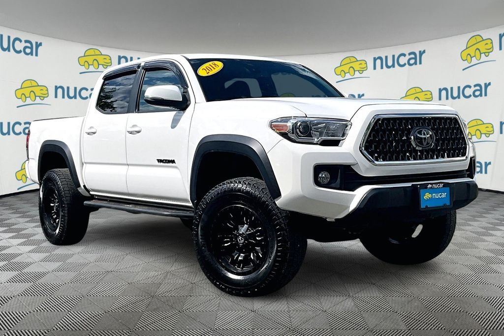 Used 2018 White Toyota TRD Off-Road image 1