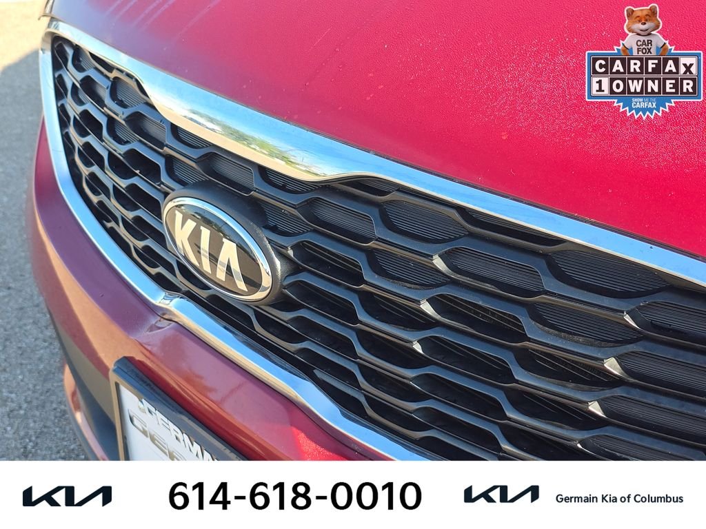 Used 2020 Red Kia LX image 13