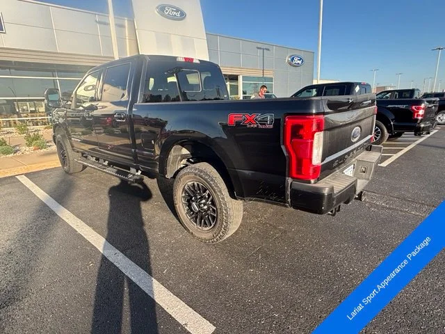 Used 2019 Agate Black Metallic Ford Lariat image 4