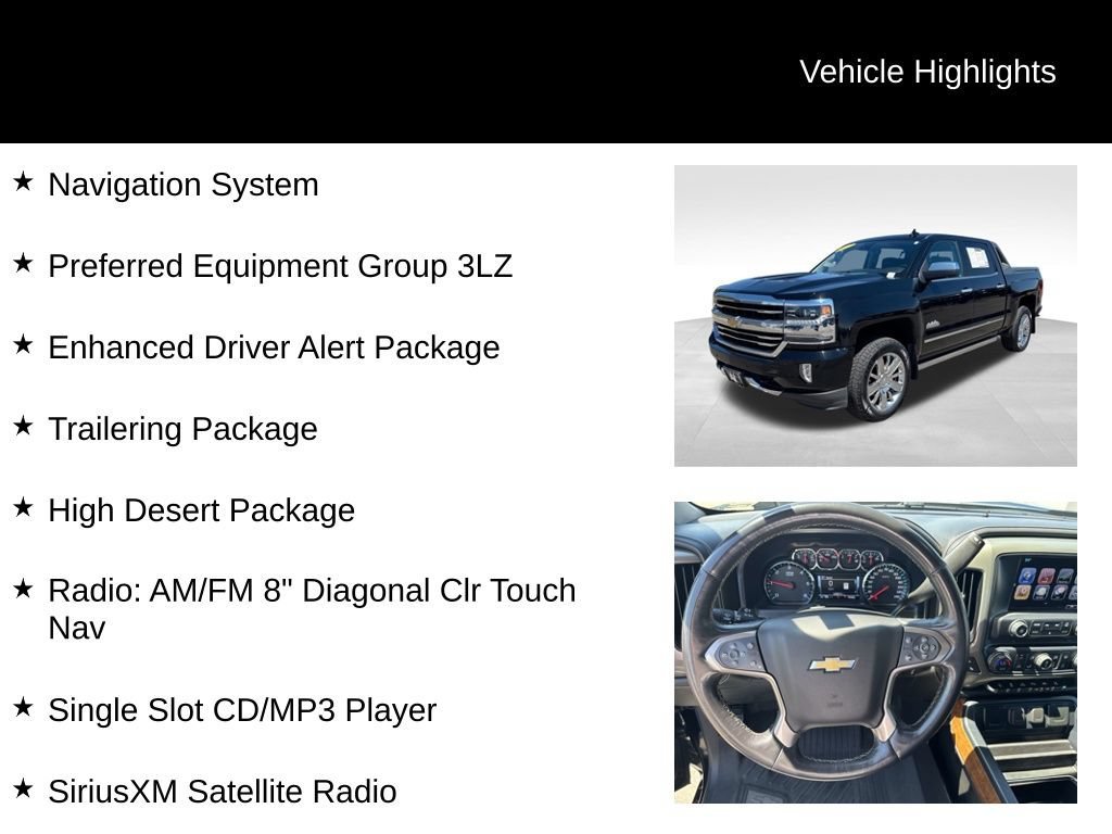 Certified Used 2017 BLACK Chevrolet High Country image 9
