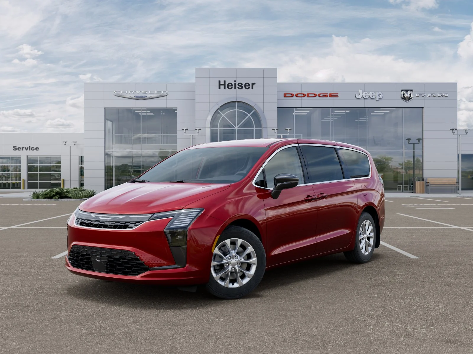 New 2027 Red Hot Pearl-Coat Exterior Paint Chrysler Select image 27