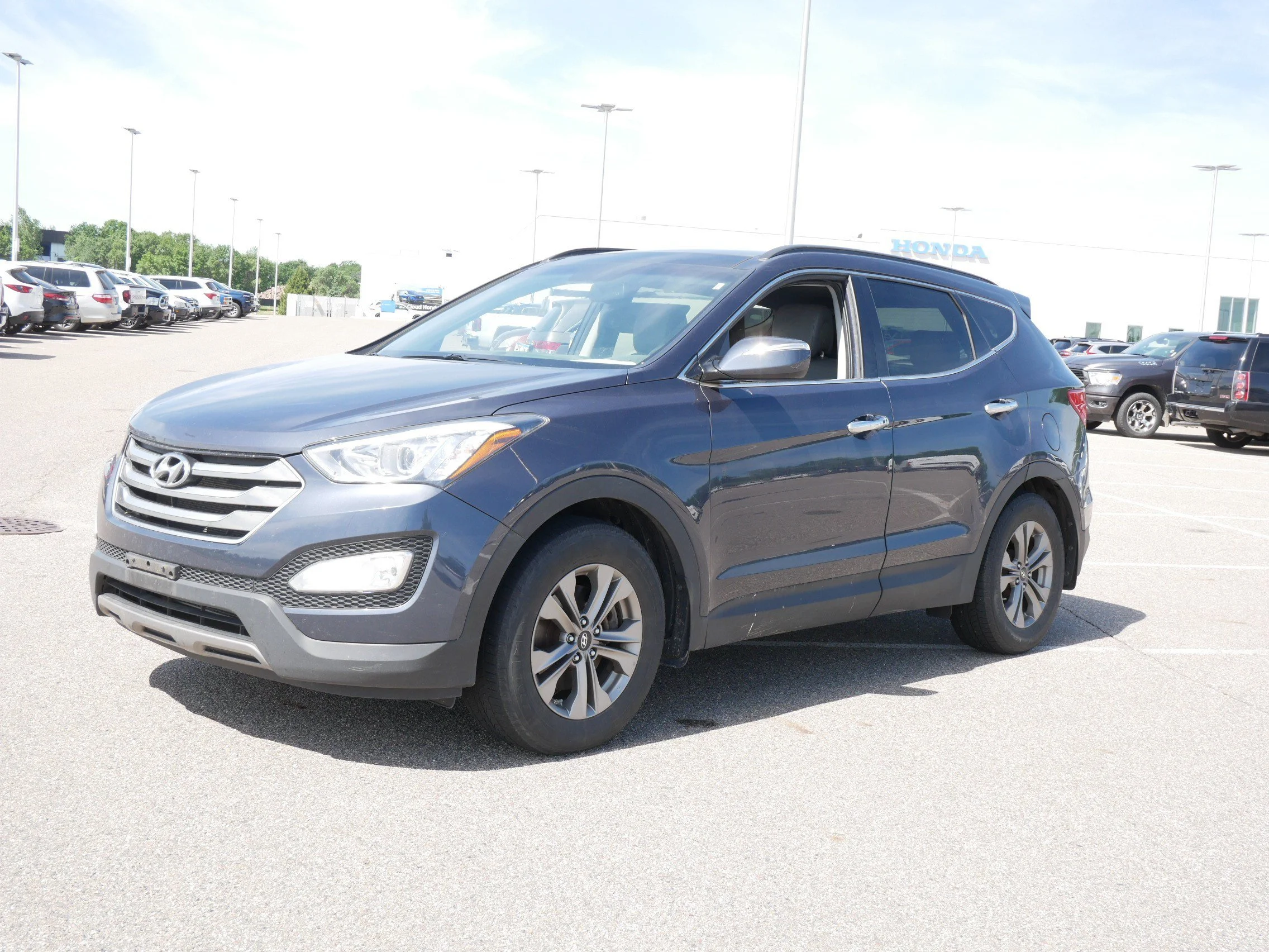 Used 2015 Hyundai Santa Fe Sport with VIN 5XYZU3LBXFG266736 for sale in Waite Park, Minnesota