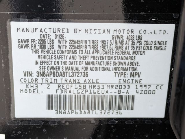 New 2026 Super Black Nissan SR image 29