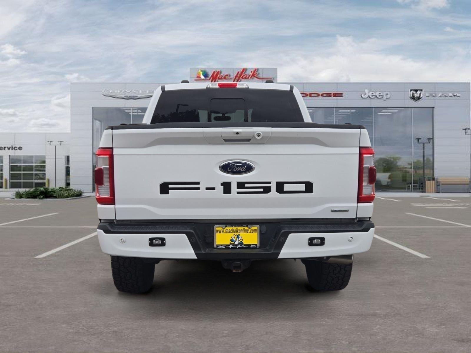 Used 2022 Oxford White Ford LARIAT image 4