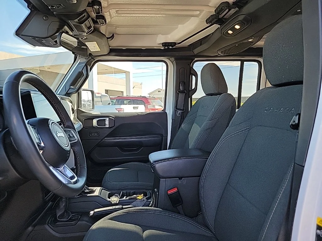 Used 2024 White Jeep Sahara 4xe image 11