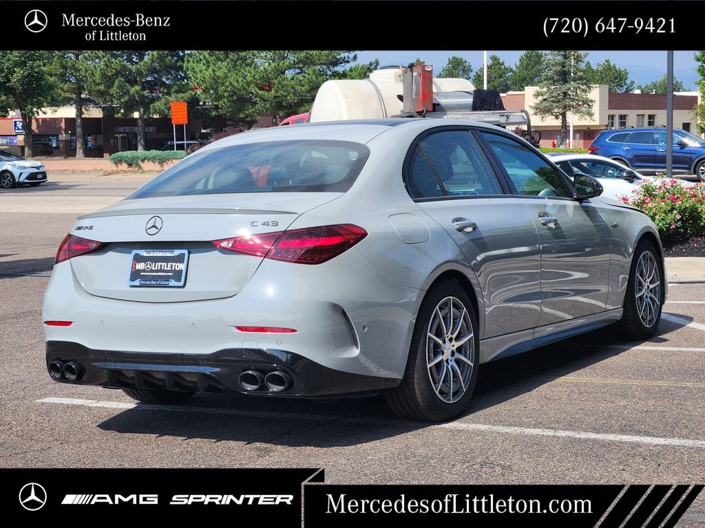 New 2026 MANUFAKTUR Alpine Grey Mercedes-Benz C 43 AMG® image 7