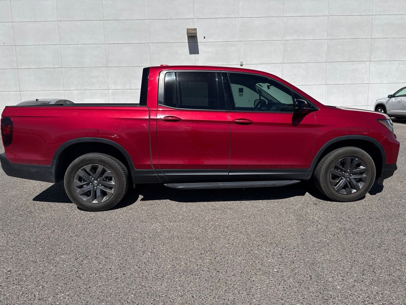 Certified Used 2021 Radiant Red Metallic II Honda AWD SPORT image 6