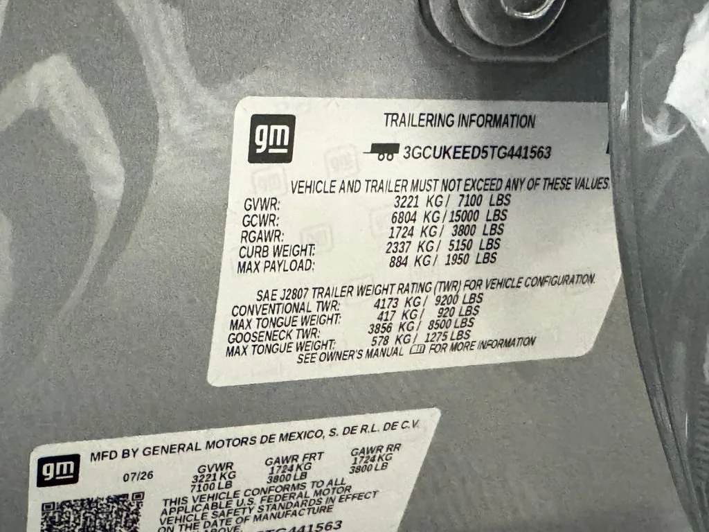 New 2026 Sterling Gray Metallic Chevrolet RST image 8