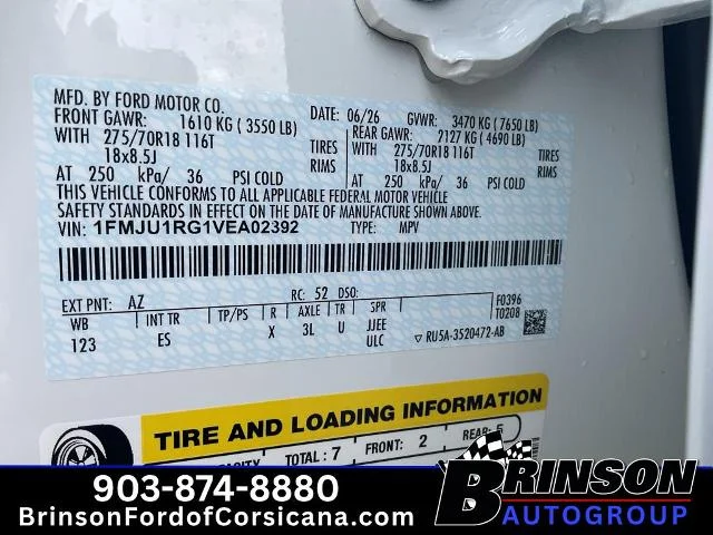 New 2027 Star White Metallic Tri-Coat Ford Tremor® image 43