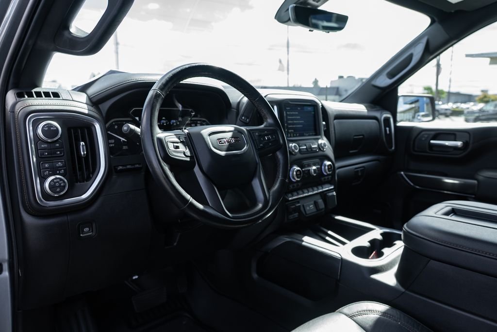 Used 2021 Satin Steel Metallic GMC AT4 image 27