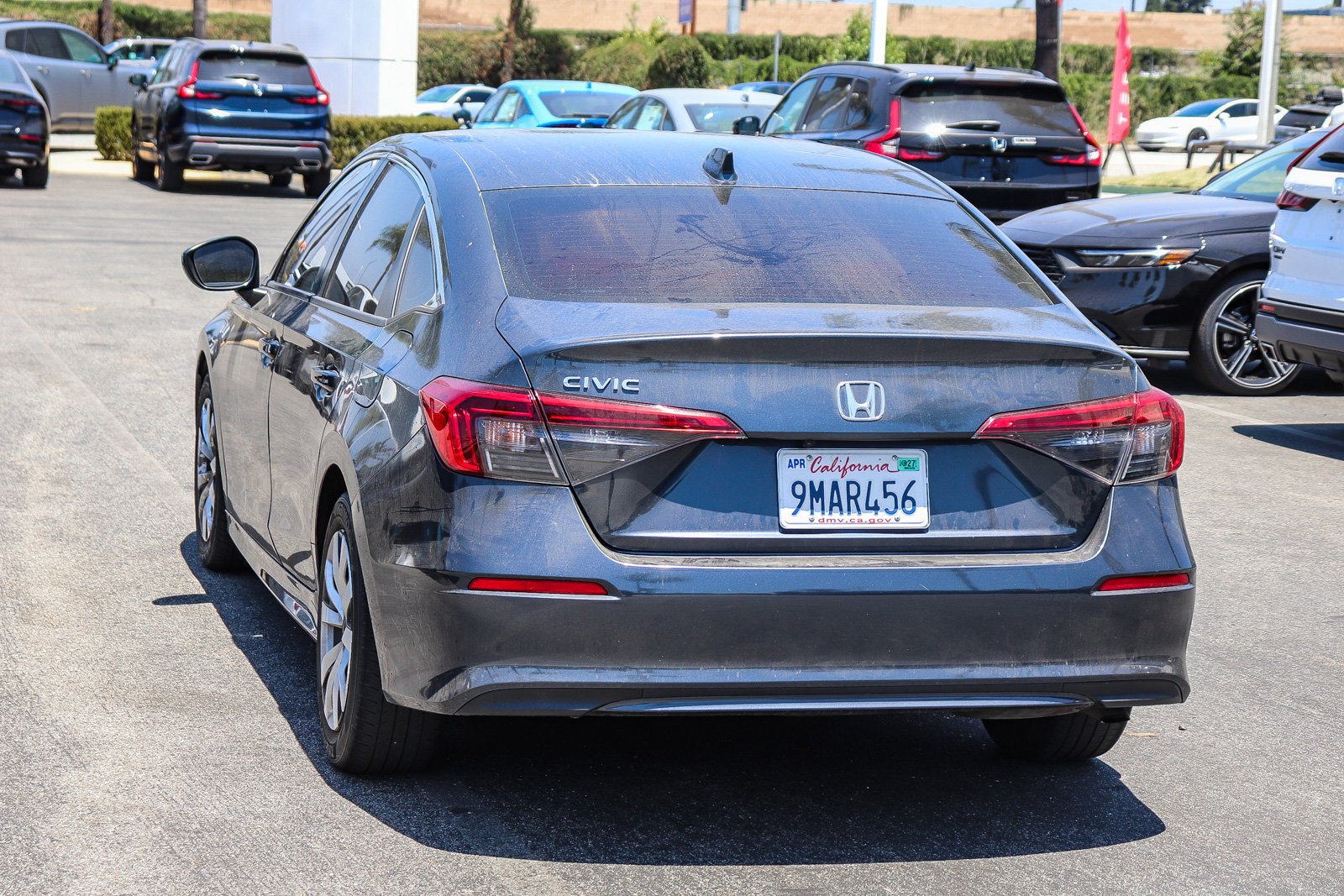 Certified Used 2024 Meteorite Gray Metallic Honda LX image 13