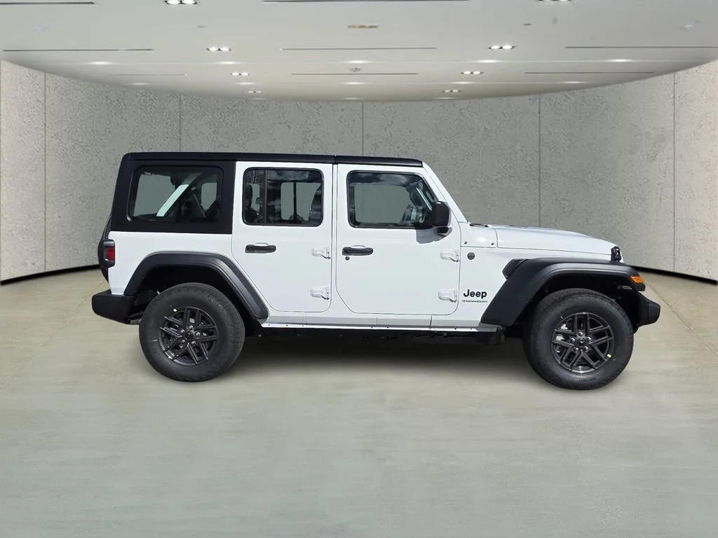 New 2026 Bright White Clear-Coat Exterior Paint Jeep Sport image 3