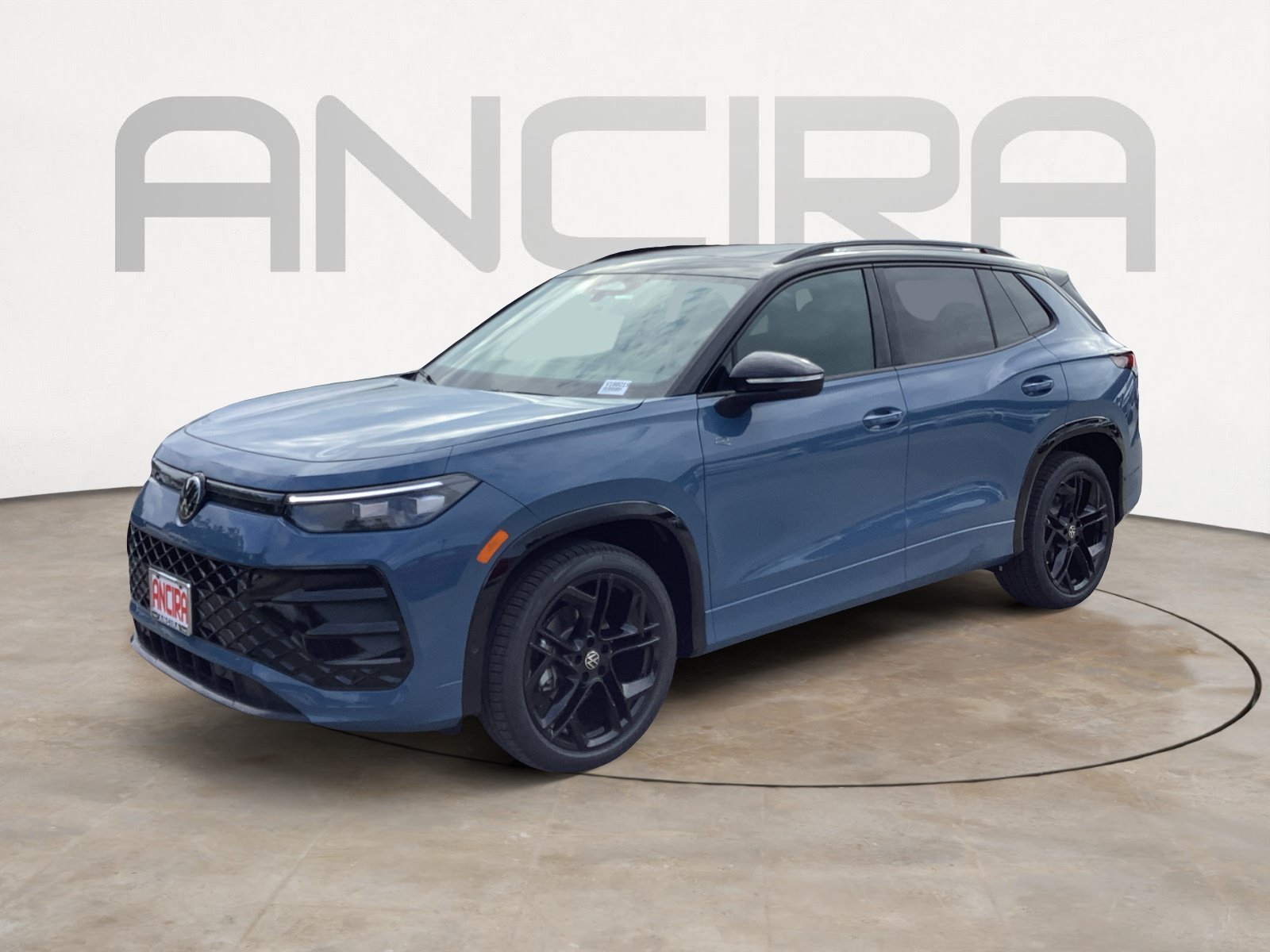 New 2026 Monterey Blue w/Deep Black Roof Volkswagen SE R-Line Black image 4