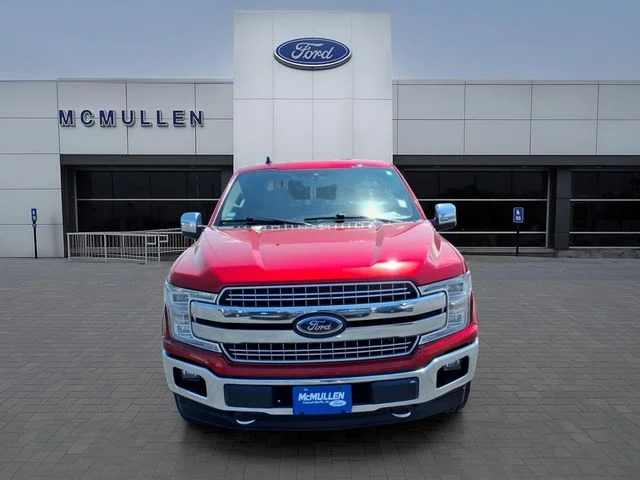 Used 2020 Red Metallic Ford Lariat image 2