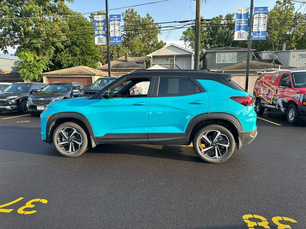 Used 2022 OASIS BLUE Chevrolet RS image 6