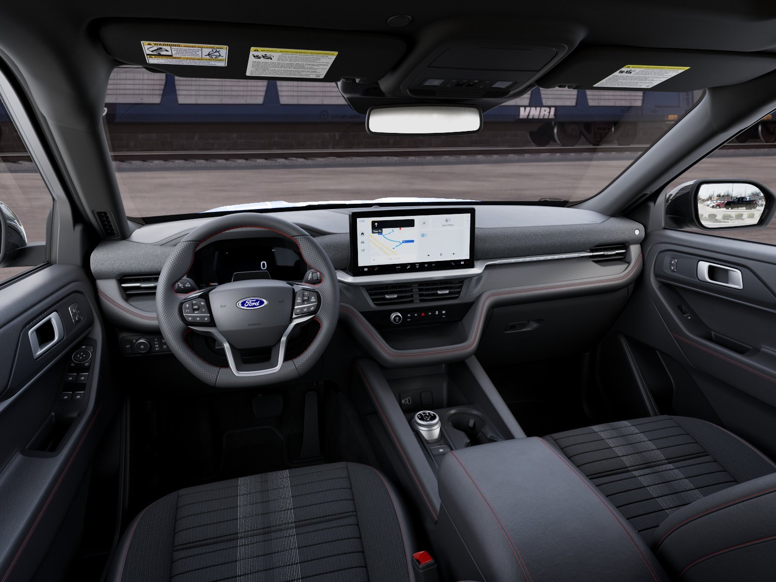 New 2027 Star White Metallic Tri-Coat Ford ST-Line image 9