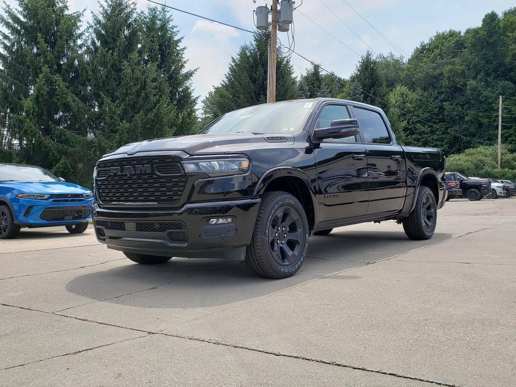 New 2026 Diamond Black Crystal Pearlcoat RAM Big Horn image 7