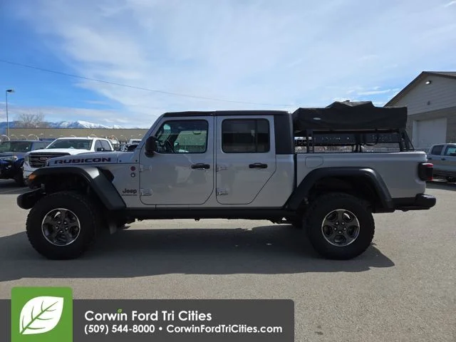 Used 2020 Billet Silver Metallic Clearcoat Jeep Rubicon image 8